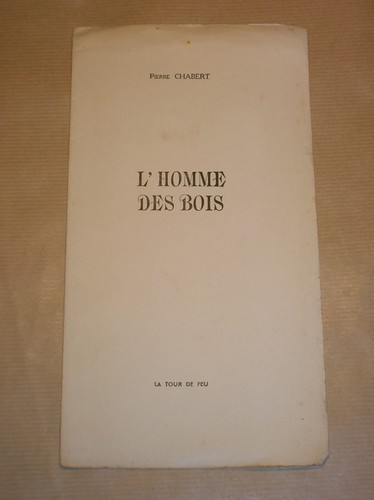 Livre homme des - bois, /