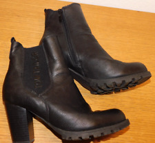 TOM TAILOR zalando CHAUSSURE en CUIR BOTTINES eur 40 elastique FERMETURE ECLAIR