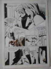 Elvifrance 3 planches originales  grand format Mario Cubbino Wallestein