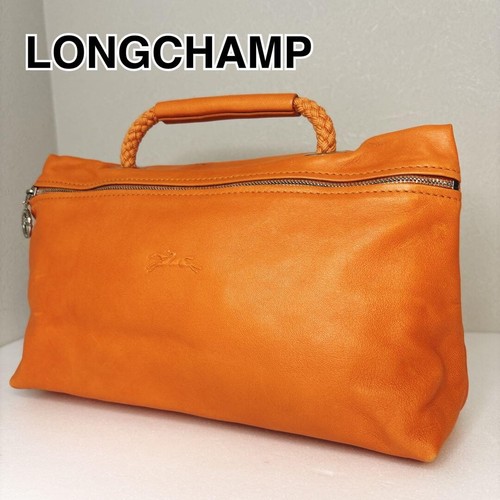 Sac longchamp vintage cuir - longchamp,
