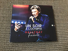 2CD+DVD JOHNNY HALLYDAY and FRIENDS UN SOIR A L'OLYMPIA (BRUEL/OBISPO/MITCHELL)
