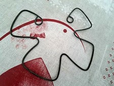 Ressort "araignée" pour boitier masque à gaz allemand ww2