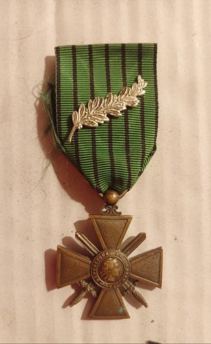 Croix guerre lvf - lvf,
