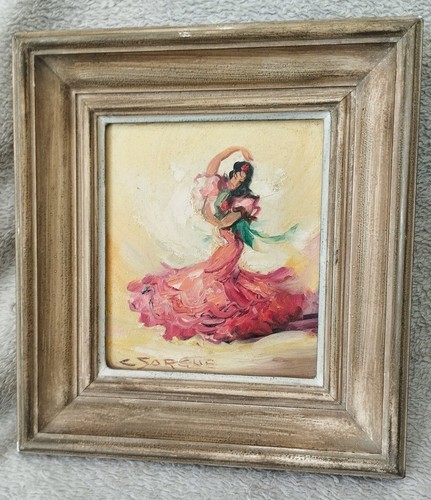 Tableau peinture huile - peinture, À