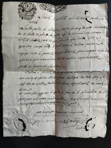 1792 laissez passer - -, laissez-passer