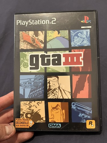 Gta iii ps2 pal complet - ps2, fr