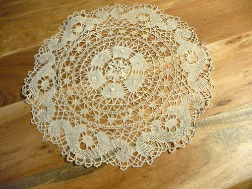 Linge ancien napperon - linge,
