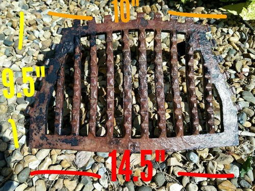 Grille feu vintage - grille,