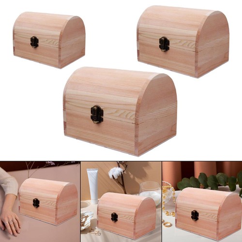 Boîte bois inachevé - boîte, en