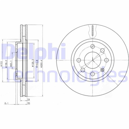 Disques frein avant - 2x,