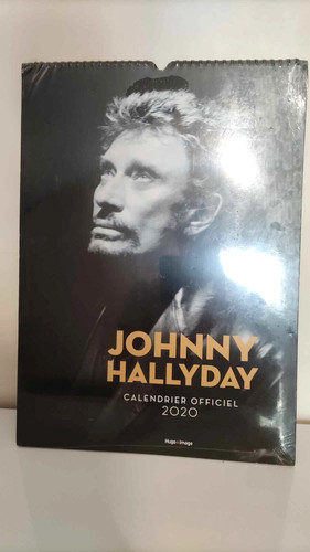 Calendrier johnny hallyday - johnny,