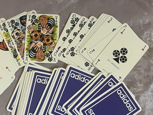 Jeu cartes vintage adidas - jeu,