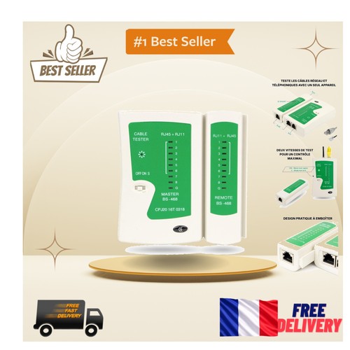 Testeur câbles ethernet - testeur,