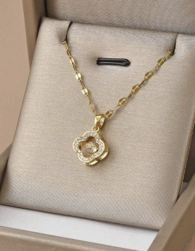 Collier femme acier - collier,