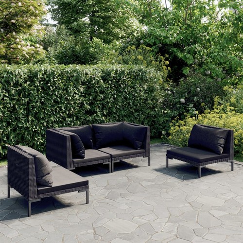 Salon jardin pcs avec - de, 6