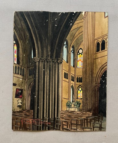 Intérieur cathédrale - intérieur, la