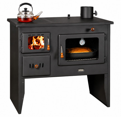Poêle bois bouilleur four - poêle,