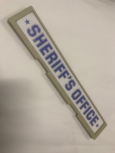 Enseigne sheriff western