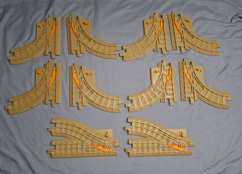Geotrax train track - track, fisher