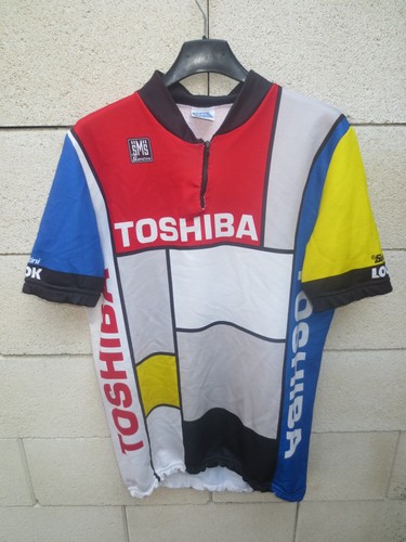 Maillot cycliste toshiba - maillot,