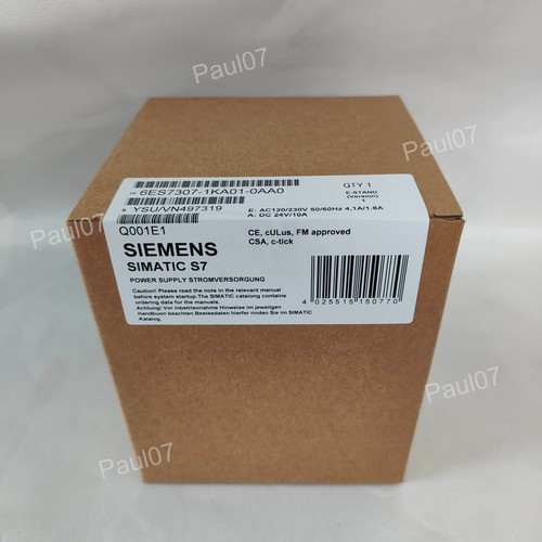 New siemens 6es7307 1ka01 - new,