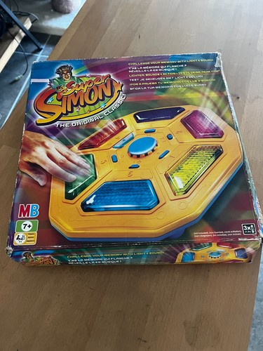 Jeu électronique super simon - jeu,