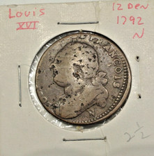 Louis xvi deniers 1792 - louis,