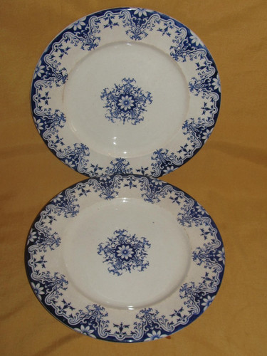 Lot assiettes à - à, dessert