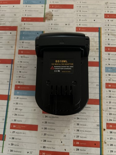 Adaptateur batterie perceuse - adaptateur,