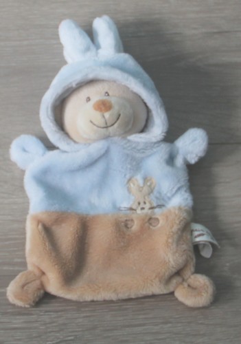 Doudou ours déguisé lapin - ours,