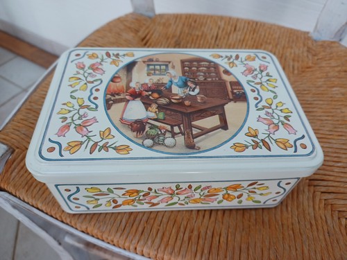 Boîte ancienne métal - boîte,