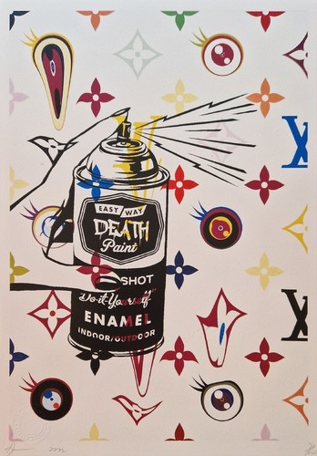 Death nyc sérigraphie spray - death,