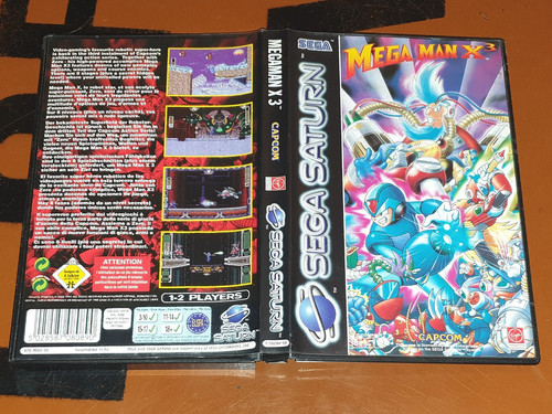 Sega saturn mega man - saturn,