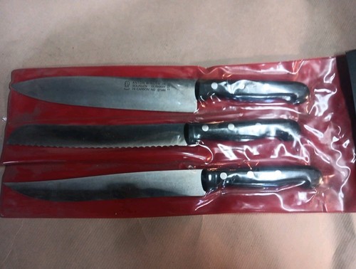 Lot couteaux boucher - couteaux,