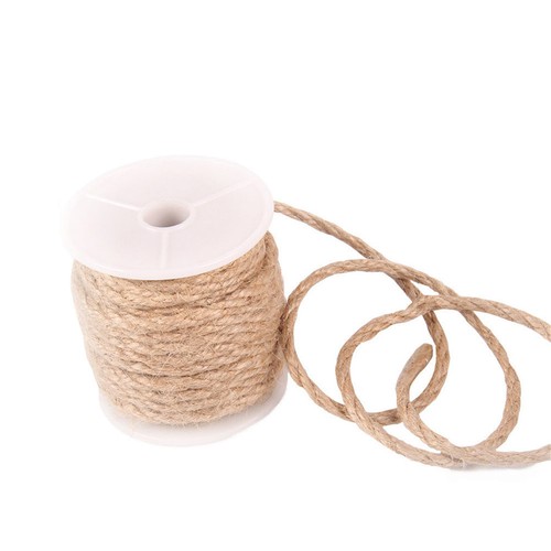 Corde tressée lin pour - corde, en