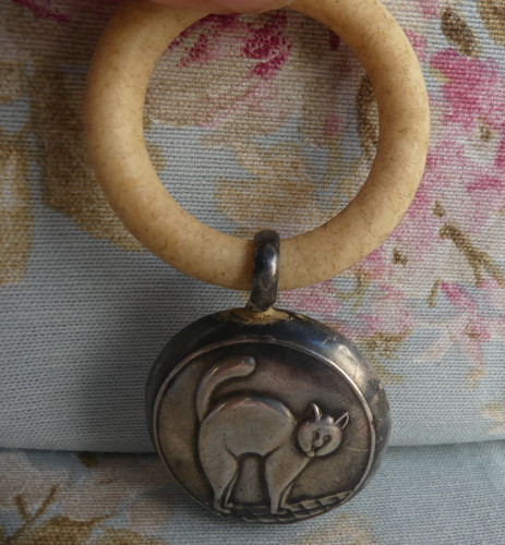 Ancien hochet bébé - ancien,