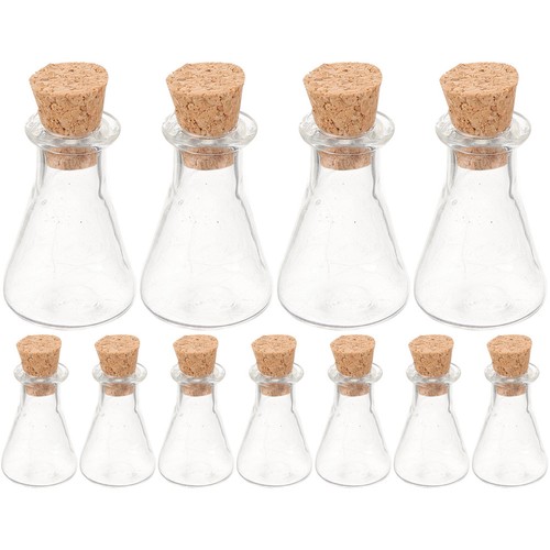 Pcs mini bouteille verre - mini, en