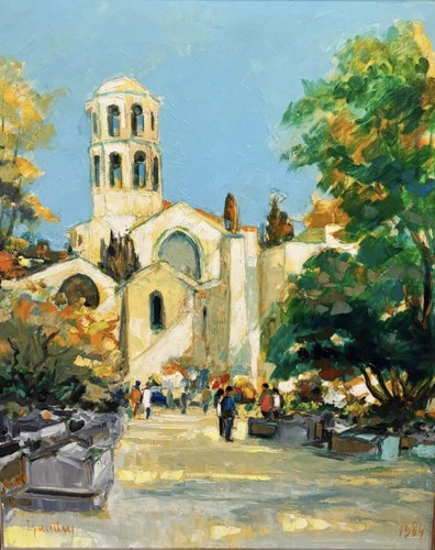 Arles alyscamps louis amalvy - louis,
