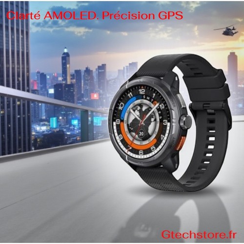 Montre sport amoled gps - 1.6",
