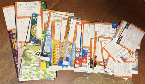Lot anciens tickets suisse - lot,