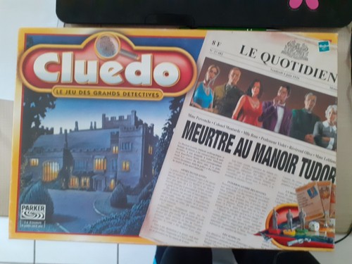 Jeu société cluedo - jeu,