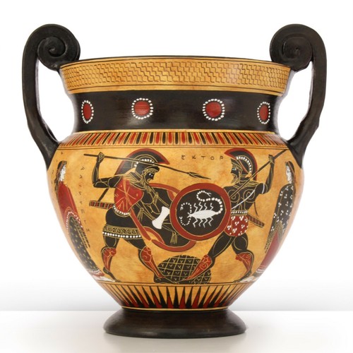 Réplique poterie grecque - réplique,