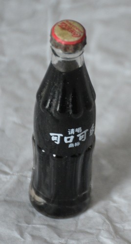 Mini bouteille verre - bouteille, coca
