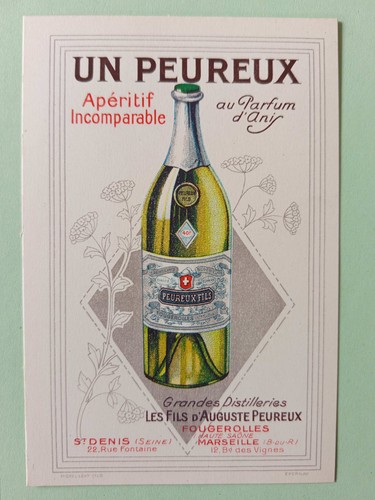 Carte peureux apéritif - peureux,