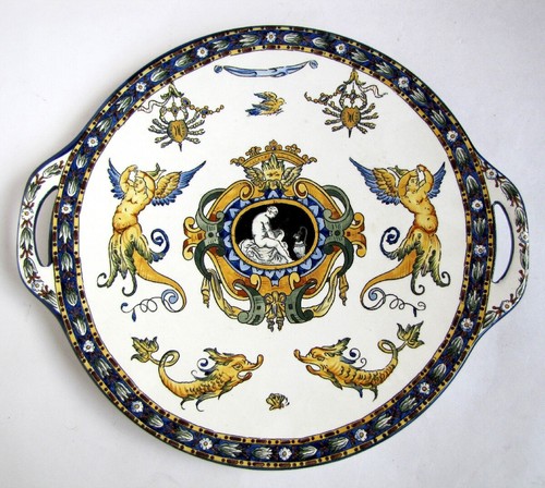Ancien plat tarte 1940 - plat,