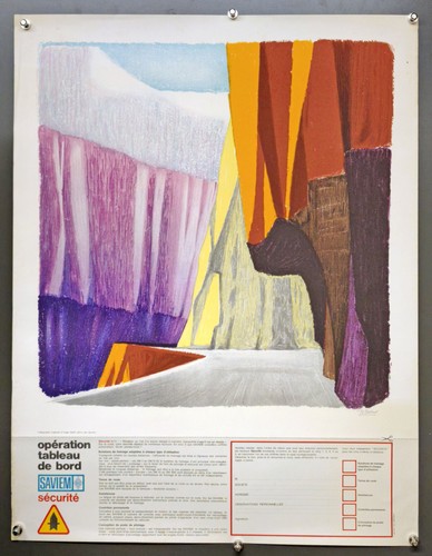 Bescos affiche saviem - affiche,