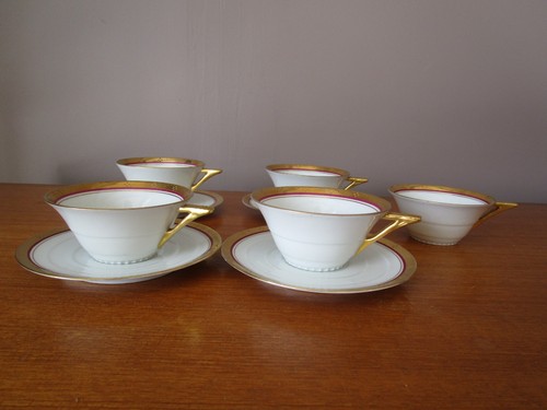 Tasses thé 4 sous - à,