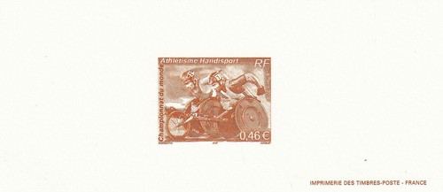 Gravure epreuve timbre poste - gravure,
