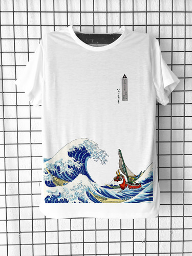 Tee shirt zelda vague - tee-shirt,