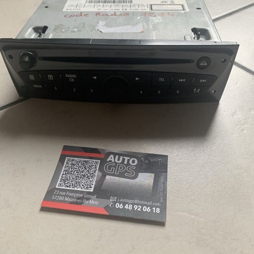 Autoradio origine renault - autoradio, d’origine